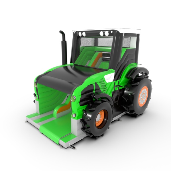 Dmuchana zjeżdżalnia "Traktor"