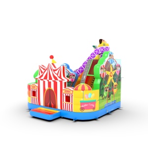 Dmuchaniec ze zjeżdżalnią combo "Lunapark"
