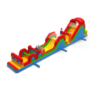 Dmuchany tor przeszkód...