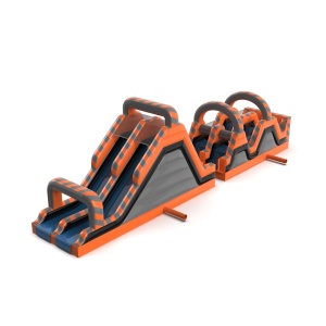 Dmuchany tor przeszkód...