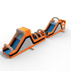 Dmuchany tor przeszkód...