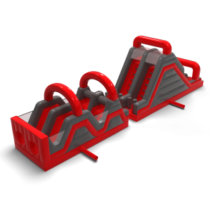 Dmuchany tor przeszkód...