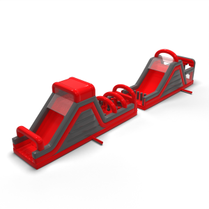 Dmuchany tor przeszkód...