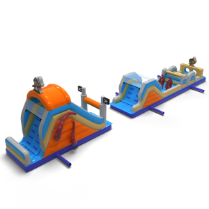 Dmuchany tor przeszkód...