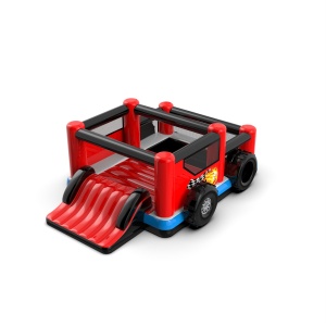 Dmuchaniec Monster Truck - skakaniec i suchy basen