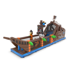 Dmuchany tor przeszkód...