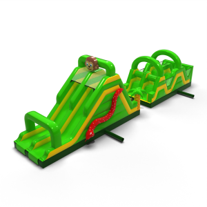 Dmuchany tor przeszkód...