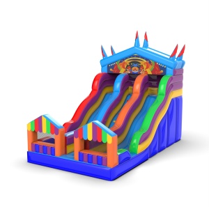 Podwójna zjeżdżalnia z...