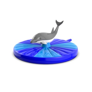 Dmuchany delfin - rodeo dolphin