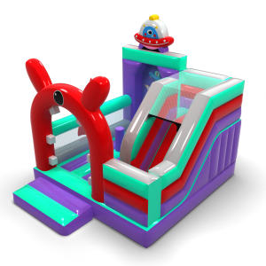 Dmuchaniec ze zjeżdżalnią...