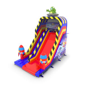 Dmuchana zjeżdżalnia w...