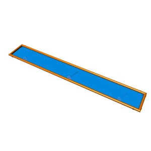 Tor Skimboard z materiałem antypoślizgowym - 25m