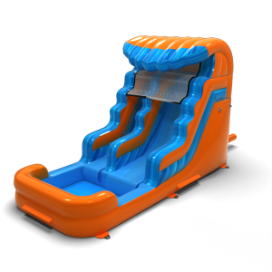 Dmuchana zjeżdżalnia wodna...