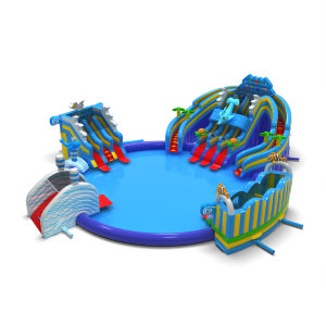 Dmuchany park wodny...