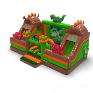 Dmuchany plac zabaw - dino