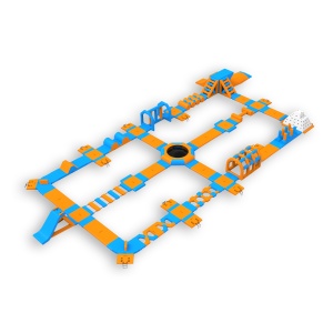 Dmuchany park wodny Omega (52 x 25 m)