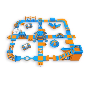 Dmuchany park wodny Pi (31...