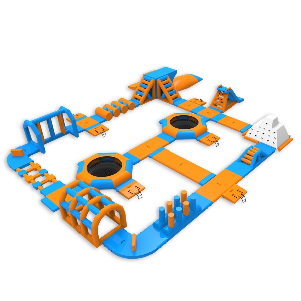 Dmuchany park wodny Epsilon (30 x 24 m)