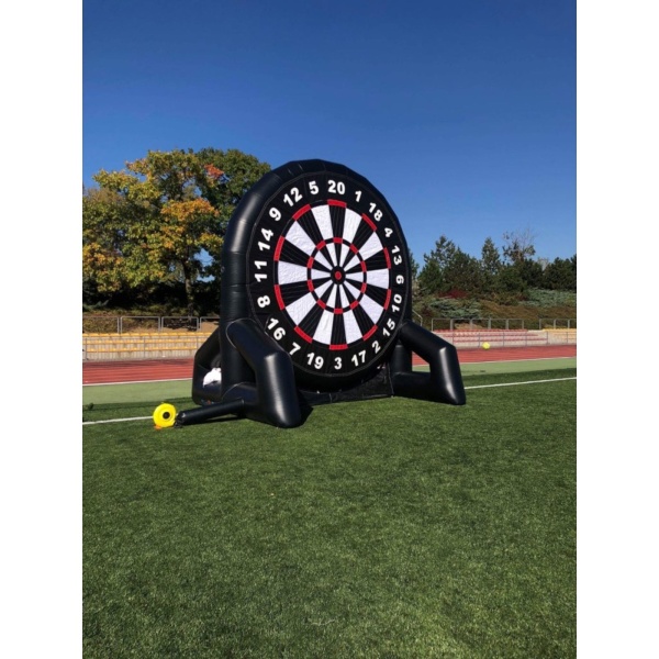 Używana dmuchana tarcza Football Darts (dwustronna) – nowsza konstrukcja