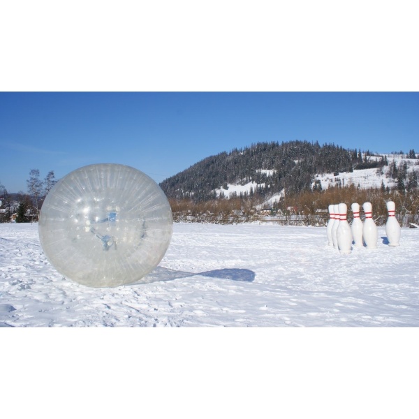 Powystawowy dmuchany kręgiel 2 m do Human Bowling